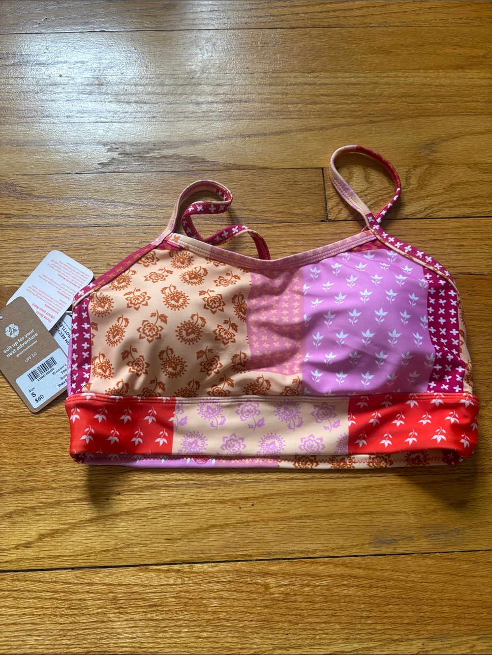 Nani Shaka Bralette bikini top NWT $60